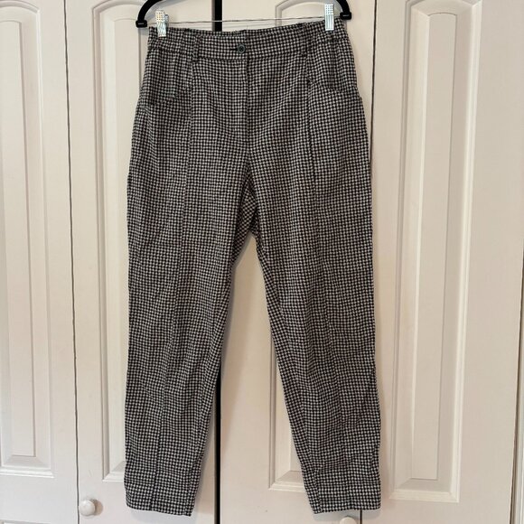 Urban Outfitters Silence & Noise Checkered Bohemian Pants - Picture 1 of 5